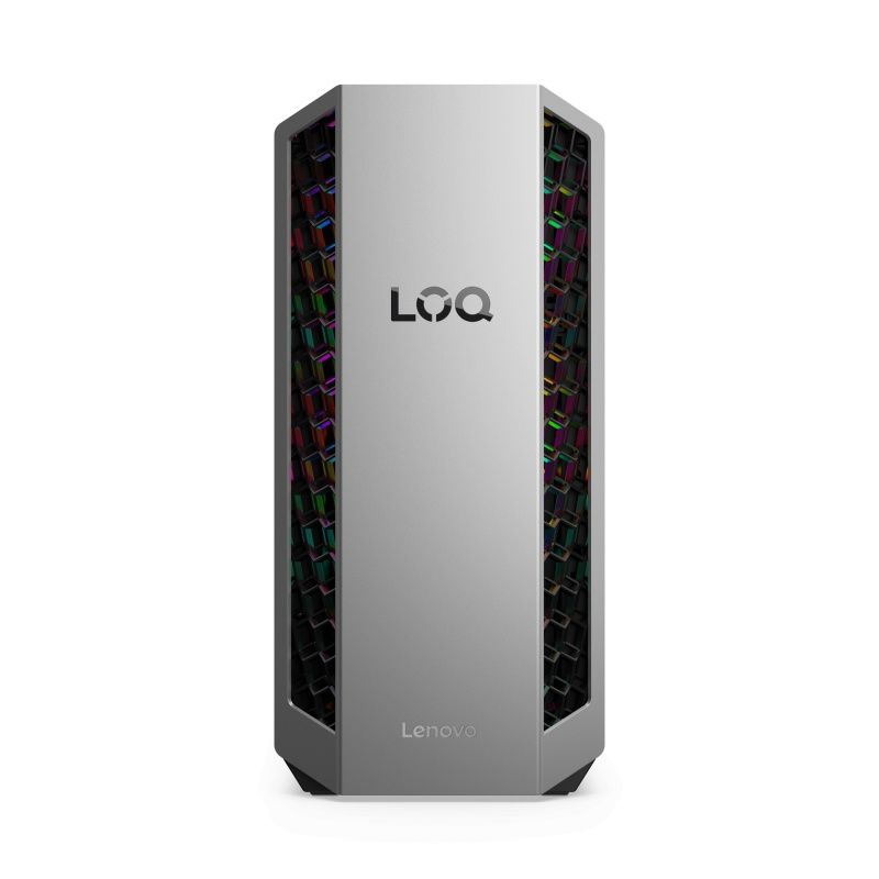 Desktop PC Lenovo LOQ Tower 26ADR10, AMD Ryzen 7 - 8745HX (8 C / 16 T, 3.60 GHz - 5.10 GHz, 32 MB cache, 55 W), 32 GB RAM, 1 TB SSD, Nvidia GeForce RTX 5060 8 GB, Fara sistem de operare