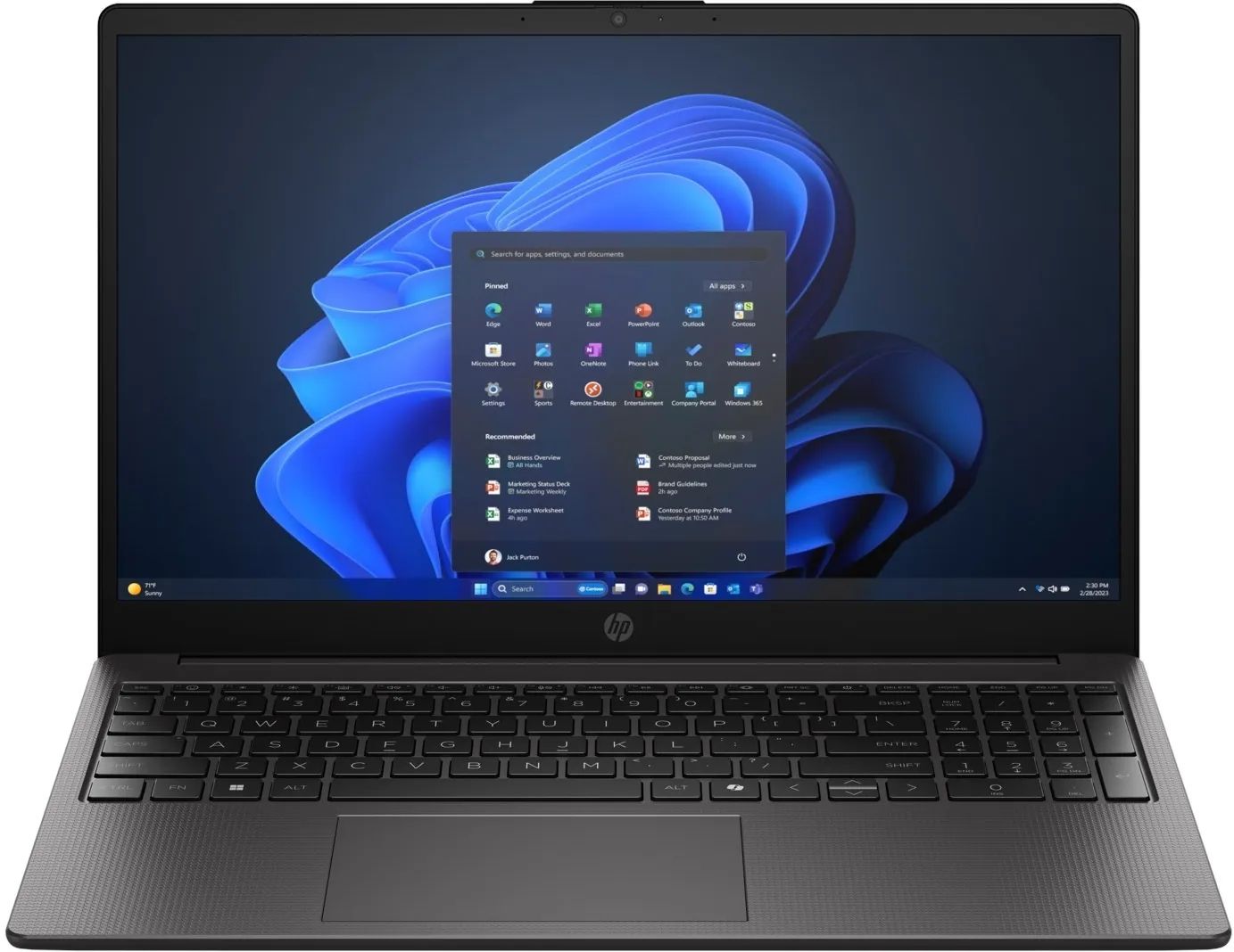Laptop HP 255R G10 D4TJ0ET, 15.6 inch 1920 x 1080, AMD Ryzen 7 7735U (8 C / 16 T, 2.7 GHz - 4.75 GHz, 16 MB cache, 28 W), 16 GB DDR5, 512 GB SSD, AMD AMD Radeon 680M, Windows 11 Pro, Tastatura US International, Dark Ash Silver