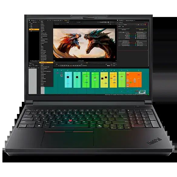 Laptop Lenovo ThinkPad T16g Gen 3 21V5000LRI, 16 inch 3200 x 2000 Touchscreen, Intel Core ultra 9 285HX (24 C / 24 T, 2.1 GHz - 5.50 GHz, 24 MB cache, 160 W), 64 GB DDR5, 4 TB SSD, Nvidia GeForce RTX 5080, Windows 11 Pro, Tastatura Romanian / English, Black