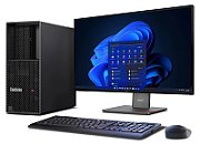 Desktop PC Lenovo Intel W880 Tower, Intel 285k (24 C / 24 T, 3.70 GHz - 5.70 GHz, 36 MB Intel Smart Cache cache, 250 W), 64 GB DDR5, 1 TB Tip SSD: M.2 2280 PCIe 4.0x4 Performance NVMe Opal, Nu are unitate optica integrata, nVidia 4000, 750W Platinum Fixed, Windows 11 Pro