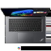 Laptop Lenovo ThinkPad X9-15p Gen 1 Aura Edition 21VV004ERI, 15.3 inch 2880 x 1800 pixeli Touchscreen, Intel Core ultra 7 358H (16 C / 16 T, N/A - 4.8 GHz, 18 MB cache, N/A), 64 GB LPDDR5X, 1 TB SSD, Intel Arc B390, Windows 11 Pro, Tastatura Romanian / English, Grey