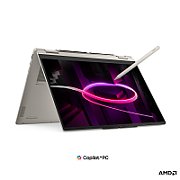 Laptop Lenovo Yoga 7 2-in-1 14AGP11 83TD004HPB, 14 inch 1920 x 1200 Touchscreen, AMD Ryzen AI 5 435 (N/A C / N/A T, N/A - N/A, N/A cache, N/A), 16 GB LPDDR5X, 512 GB SSD, AMD AMD Radeon 840M, Windows 11, Tastatura Romanian, Tidal Teal