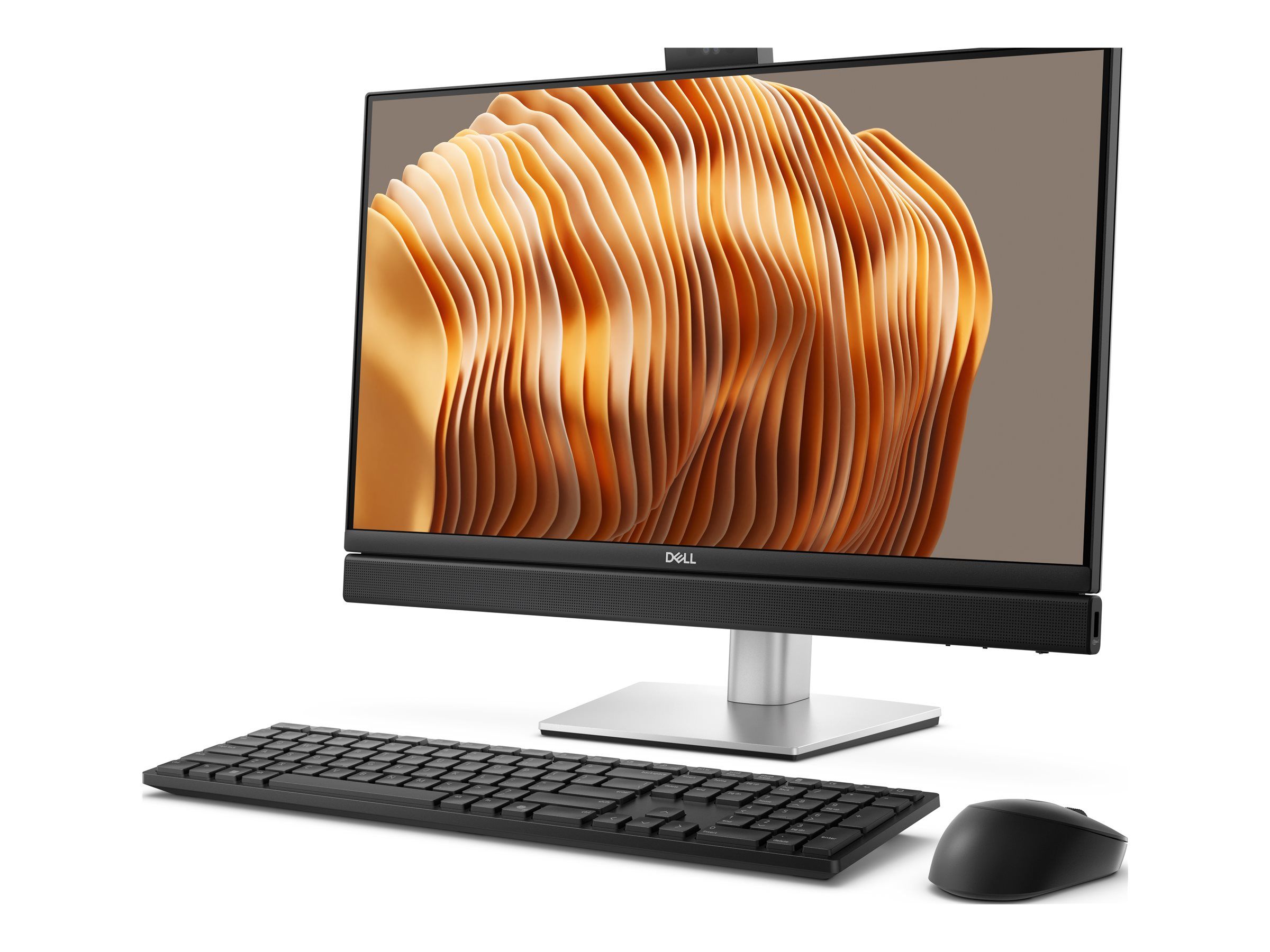 All-In-One Dell Pro 24 QC24250, 23.8 inch 1920 x 1080, Intel Core Ultra 5 235 (14 C / 14 T, N/A - 5.0 GHz, 24 MB cache, 35 W), 16 GB DDR5, 512 GB SSD, Intel Graphics Intel Graphics 0 GB, Windows 11 Pro, Negru