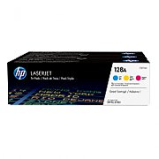 Cartus toner HP CF371AM ,Color ,3x1300 pagini ,Original (128A)