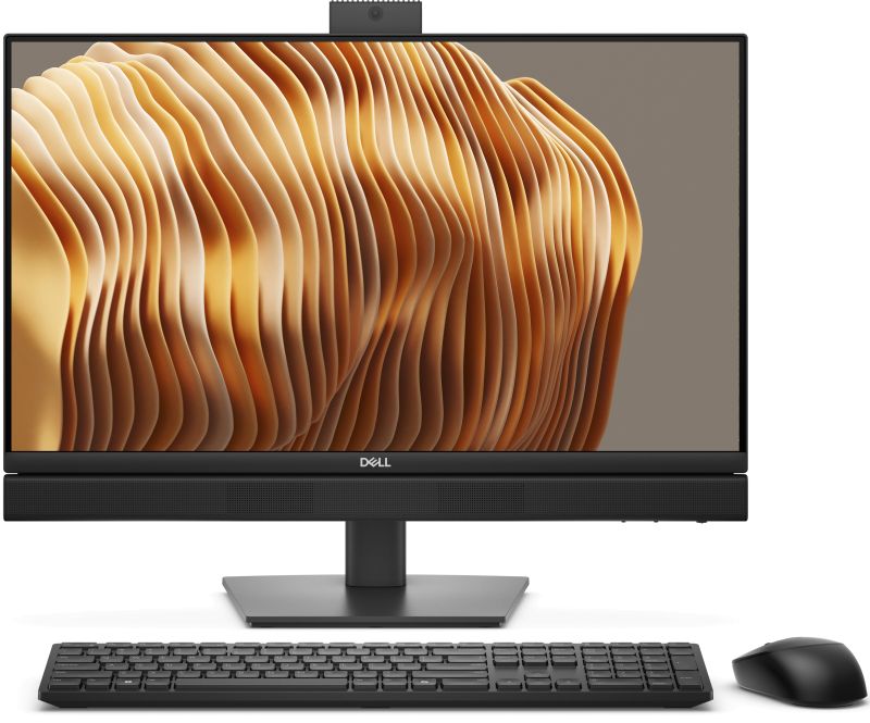 All-In-One DELL Inspiron 24 QC24251, 23.8 inch 1920 x 1080 pixeli, Intel Core i5 - 14500T (14 C / 20 T, 2.2 GHz - 5.0 GHz, 24 MB cache, 35 W), 16 GB DDR5, 512 GB SSD, Intel Intel UHD Graphics 0 GB, Linux, Negru