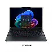 Laptop Lenovo ThinkPad E16 Gen 4 21YC008DRI, 16 inch 1920x1200, Intel Core ultra 7 355 (8 C / 8 T, 4.7 GHz - 4.7 GHz, 12 MB Intel® Smart Cache cache, N/A), 16 GB DDR5, 512 GB SSD, Intel Intel Graphics, Free DOS, Tastatura English (EU), Black