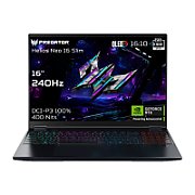 Laptop Acer Predator Helios Neo 16S AI NH.QX7EL.003, 16 inch 2560 x 1600, Intel Core Ultra 9 275HX (N/A C / N/A T, N/A - N/A, N/A cache, N/A), 64 GB DDR5, 1 TB SSD, Nvidia GeForce RTX 5070 Ti, Windows 11 Home, Tastatura English, Black
