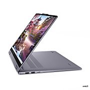 Laptop Lenovo IdeaPad 5 2-in-1 16AKP10 83KU0046RM, 16 inch 1920 x 1200 Touchscreen, AMD Ryzen AI 7 350 (8 C / 16 T, 2.0 GHz - 5.0 GHz, N/A cache, 28 W), 16 GB LPDDR5X, 1 TB SSD, AMD AMD Radeon 860M, Free DOS, Tastatura English, Luna Grey