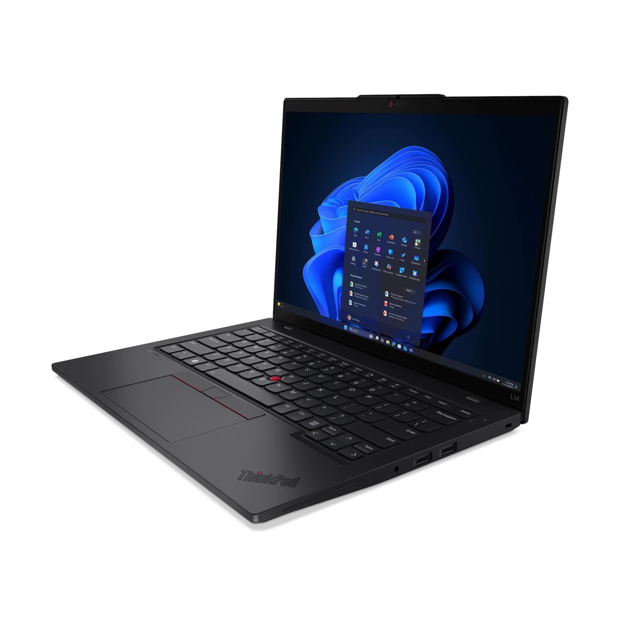Laptop Lenovo ThinkPad E14 G7 14 G7, 14 inch 1920 x 1200, AMD Ryze 5 220 (6 C / 12 T, 2.9 GHz - 4.55 GHz, 16 MB cache, 28 W), 16 GB DDR5, 512 GB SSD, AMD Radeon 660M, Windows 11 Pro, Tastatura Germana, Black
