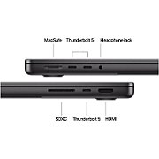 Laptop Apple MacBook Pro Z1ML00399, 14.2 inch 3024 x 1964 pixeli, Apple M5 Pro 15-core (15 C / 15 T, N/A - N/A, N/A cache, N/A), 48 GB LPDDR5X, 1 TB SSD, Apple M5 Pro 16-Core GPU, macOS, Tastatura English International, Space Black