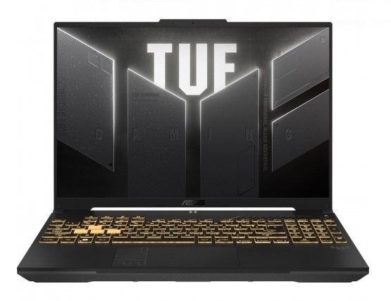 Laptop ASUS TUF Gaming FX610JH-TU026N, 16 inch FHD+, Intel Core i5 14450HX (10 C / 16 T, 2.4 GHz - 4.8 GHz, 20 MB cache, 55 W), 16 GB DDR5, 512 GB SSD, nVidia GeForce RTX 5050, Fara sistem de operare, Tastatura English US, Off Black