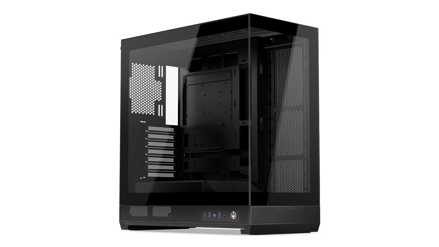 Fishtank 6000 Flex, MiddleTower, E-ATX, SSI-CEB, Negru