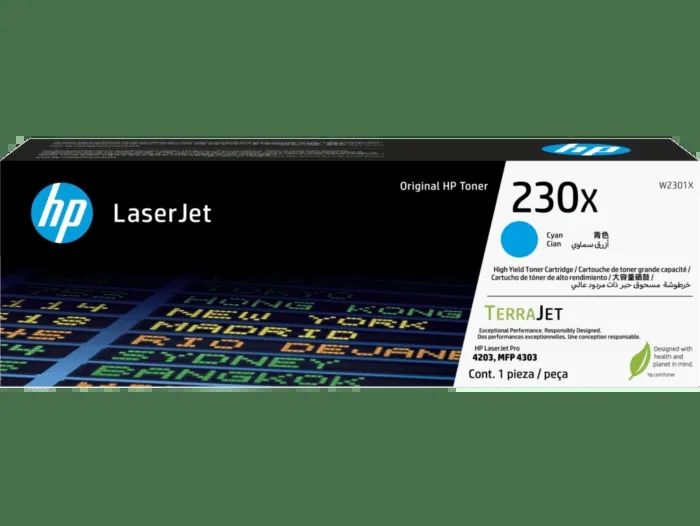 HP Cartridge No 230X HP230X HP 230X Cyan (W2301X )