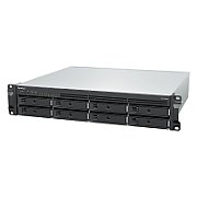 Server Synology RS1226RP+, Rack 2U, AMD Ryzen V1500B (4 C / 8 T, 2.20 GHz - Fara, 4 MB cache, 16 W), 4 GB DDR4 ECC, 8 x LFF + SFF, Fara, 2 x 350 W