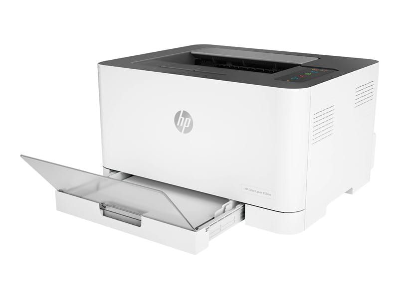 Imprimanta laser color HP 150nw, A4, USB 2.0, Wi-Fi, 18 ppm negru, 4 ppm color