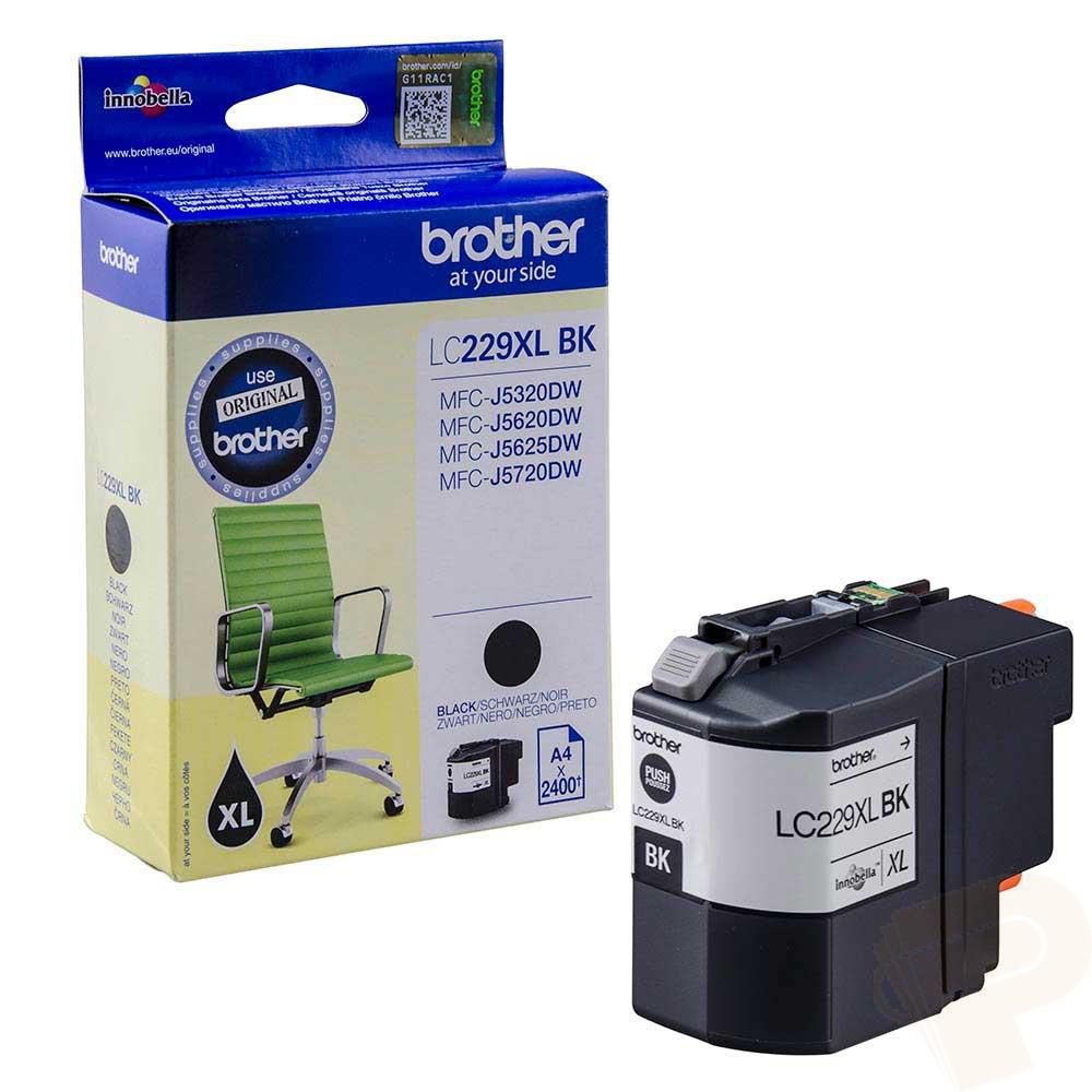 Cartus cerneala Brother LC229XLBK ,Negru ,2400 pagini ,Original (LC229XLBK)