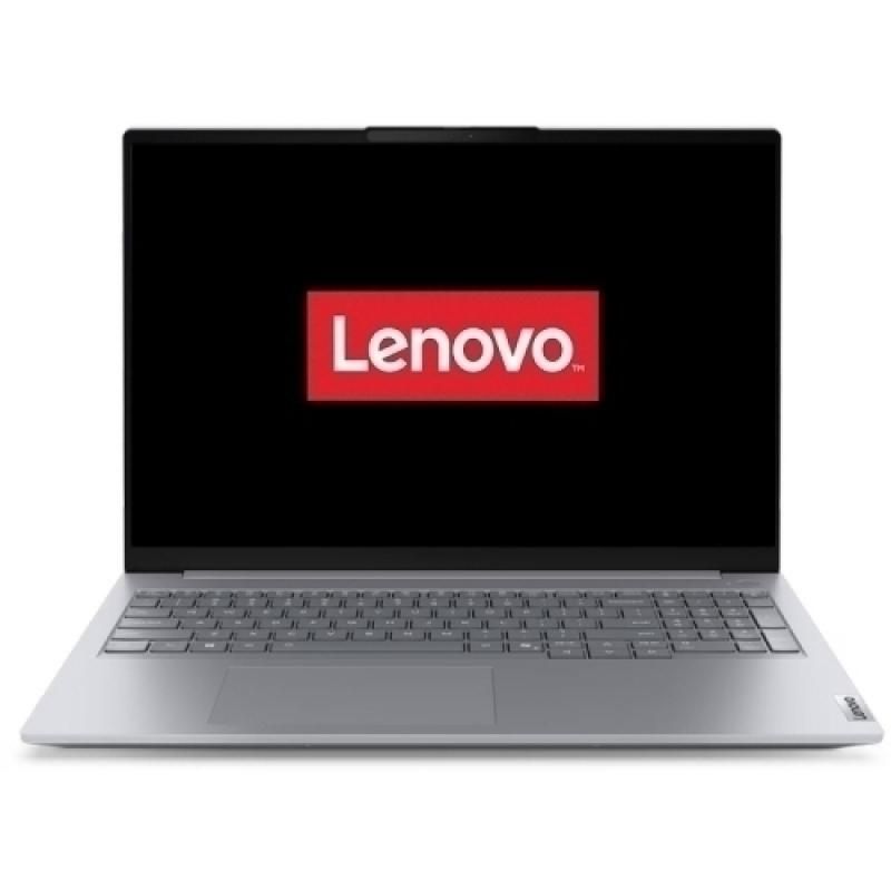 Laptop Lenovo ThinkBook 16 G8 IAL 21V0000NRI, 16 inch 1920 x 1080, Intel Core Ultra 9 185H (16 C / 22 T, 2.5 GHz - 5.1 GHz, 24 MB Intel Smart Cache cache, 45 W), 16 GB LPDDR5, 512 GB SSD, Intel Intel Arc Graphics, FreeDos, Tastatura English (EU), Negru