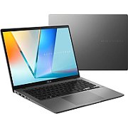 Laptop ASUS Vivobook S 14 S5452MA-TM100, 14 inch 1920 x 1200, Intel Core 7 350 (10 C / 12 T, 1.8 GHz - 5.4 GHz, 12 MB Intel Smart Cache cache, 15 W), 8 GB LPDDR5X, 512 GB SSD, Intel Intel Graphics, Fara sistem de operare, Tastatura English INT, Matte Gray
