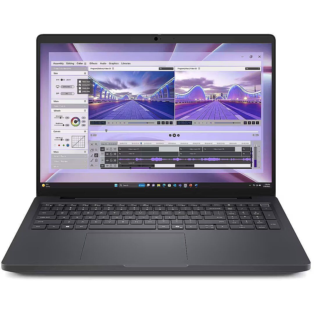 Laptop Dell Precision PW514261 PW514261, 14 inch 1920 x 1200, Intel Core Ultra 7 366H (16 C / 16 T, 2.0 GHz - 4.8 GHz, 18 MB Intel Smart Cache cache, 25 W), 32 GB LPDDR5X, 1 TB SSD, Nvidia RTX PRO 500 Blackwell, Windows 11 Pro, Tastatura N/A, Graphite