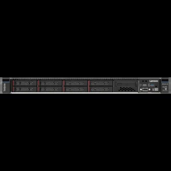 Server Lenovo ThinkSystem SR630 V3, Rack 1U, Intel Xeon Silver 4510 (12 C / 24 T, 2.40 GHz - 4.10 GHz, 30 MB cache, 150 W), 32 GB DDR5 ECC, 2 x 1 TB SSD, B540i-2i 2x 1 TB M.2 nVME, 10 x SFF, Fara, 2 x 1100 W
